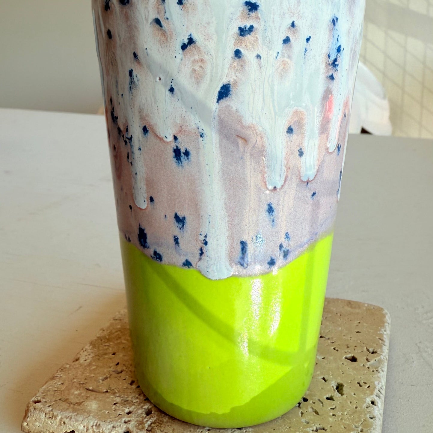 Latte Cup 'Lime Blush'