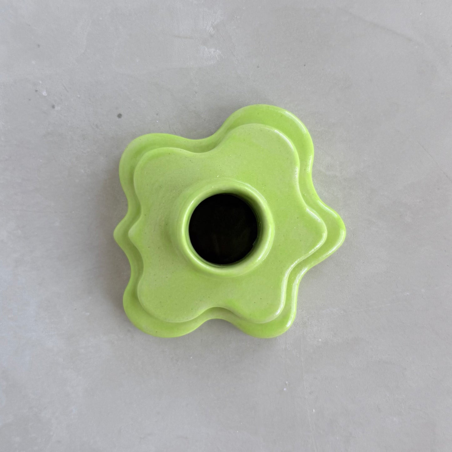 Lime Candle Holder - Stack - Mellow Out