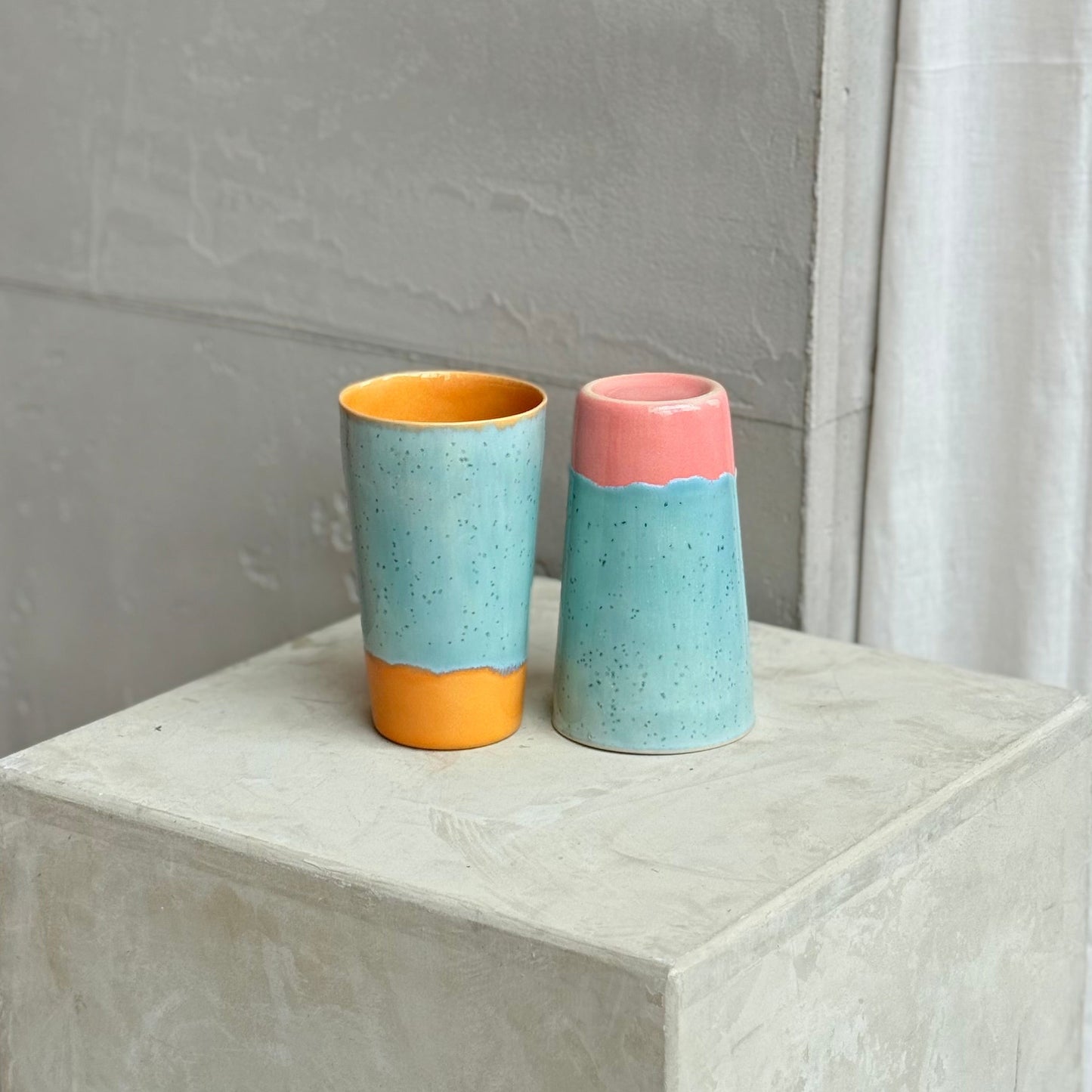 Latte Cup 'Amber Sky'