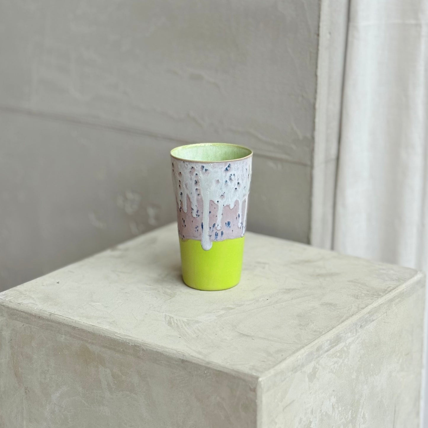 Latte Cup 'Lime Blush'