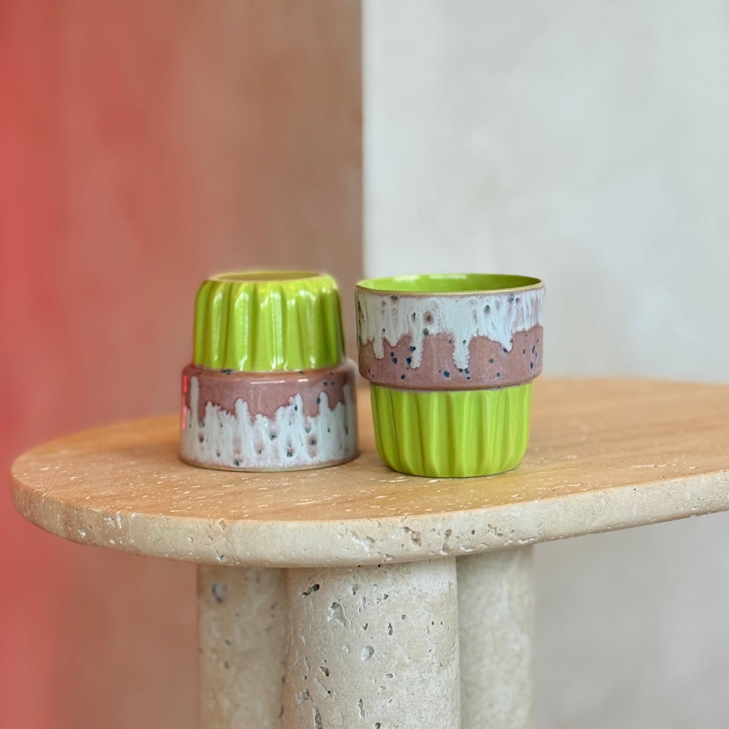 Cupcake Cup 'Lime Blush'