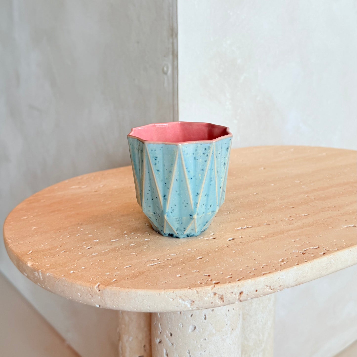 Small Poly Cup 'Coral Bay'