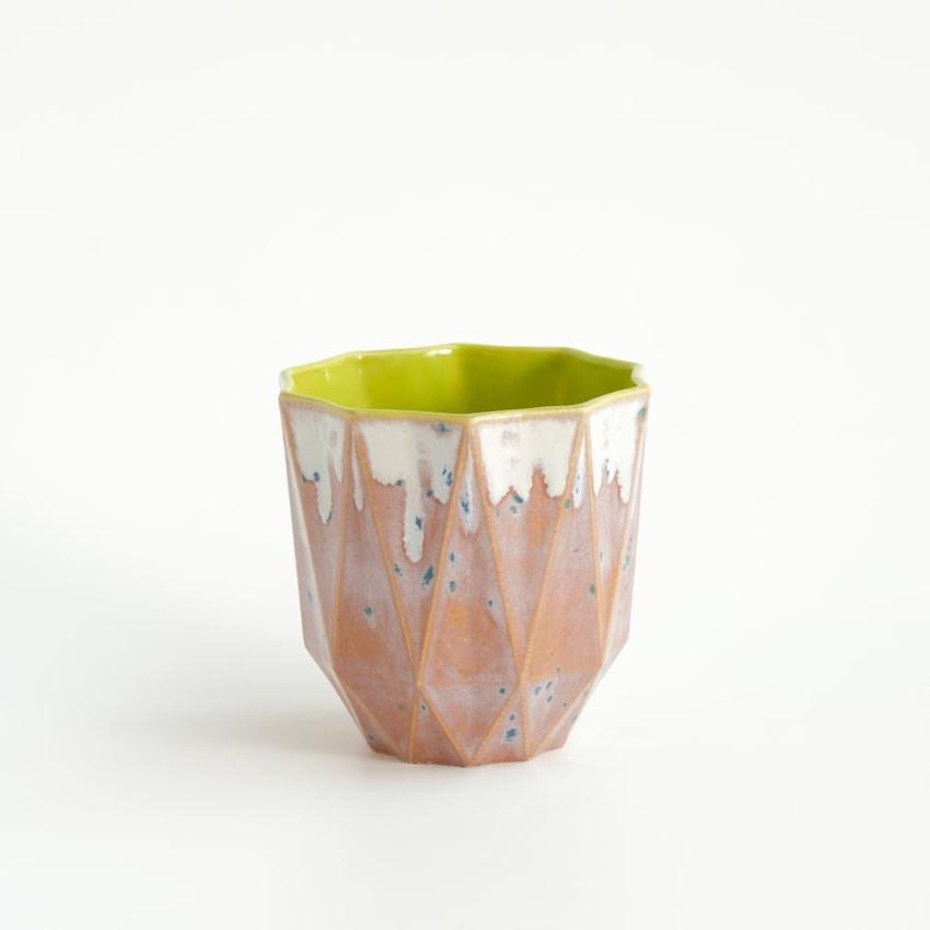 Small Poly Cup 'Lime Blush' - Mellow Out