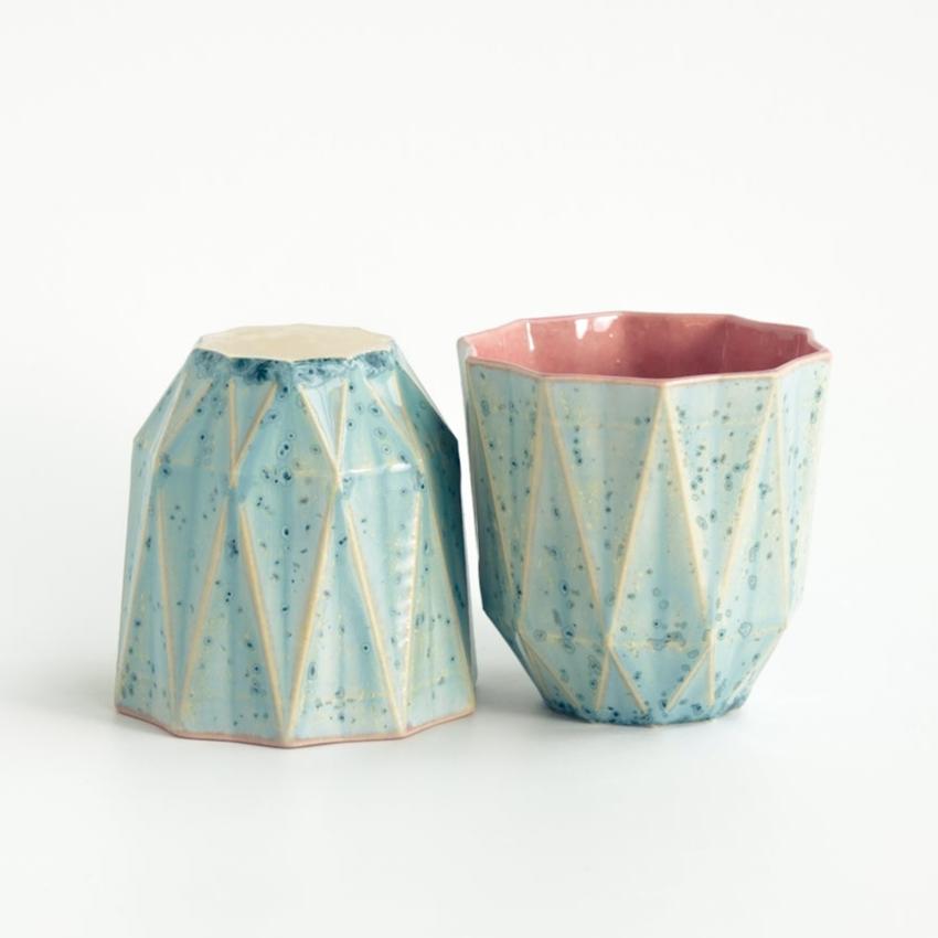Small Poly Cup 'Coral Bay' - Mellow Out