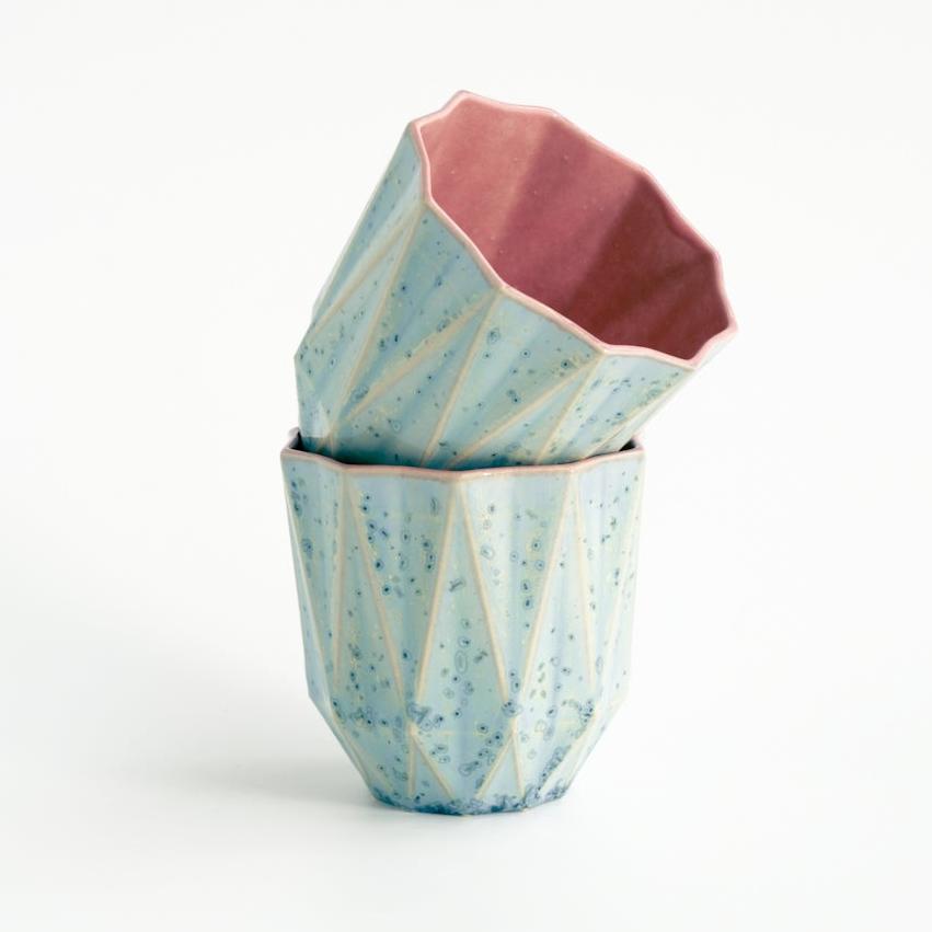 Small Poly Cup 'Coral Bay' - Mellow Out