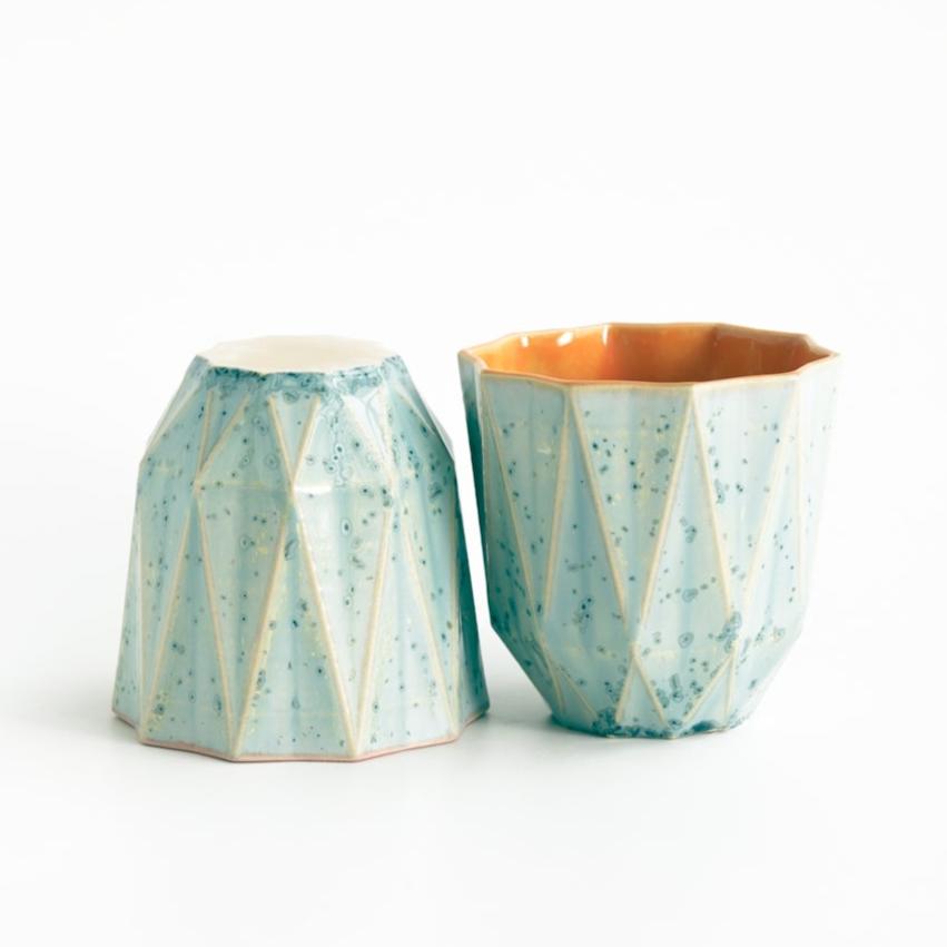 Small Poly Cup 'Amber Sky' - Mellow Out