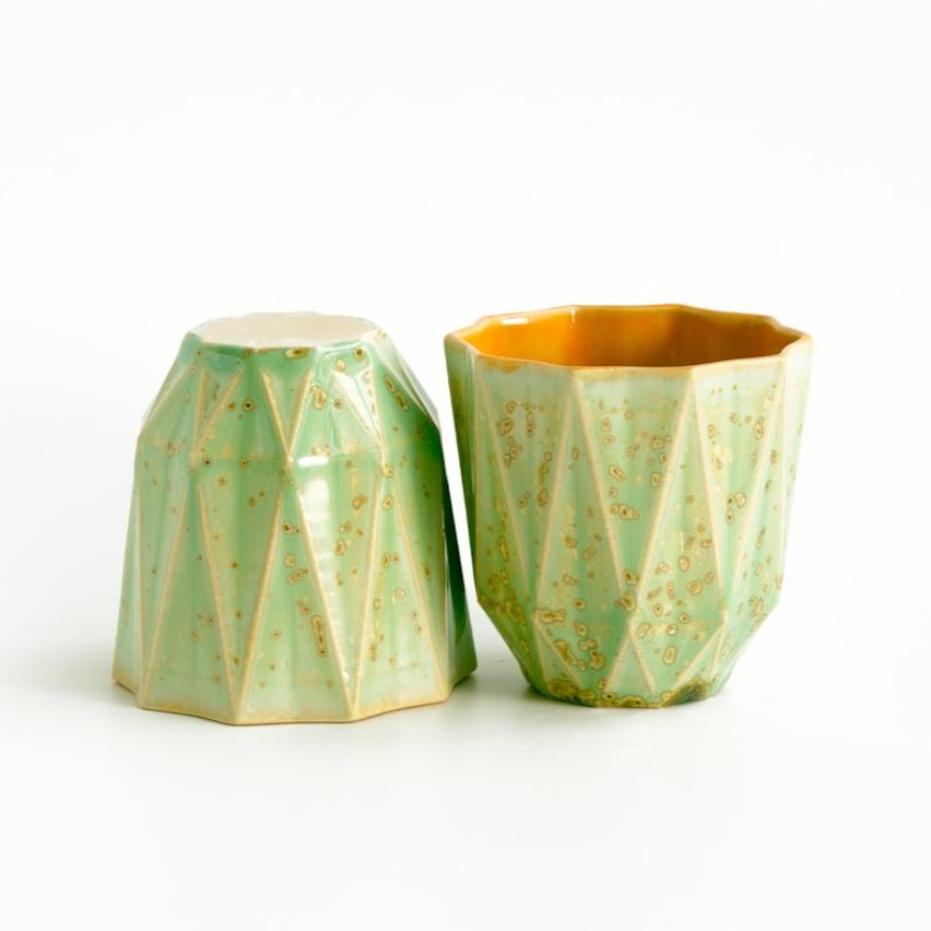 Small Poly Cup 'Spring Glow' - Mellow Out
