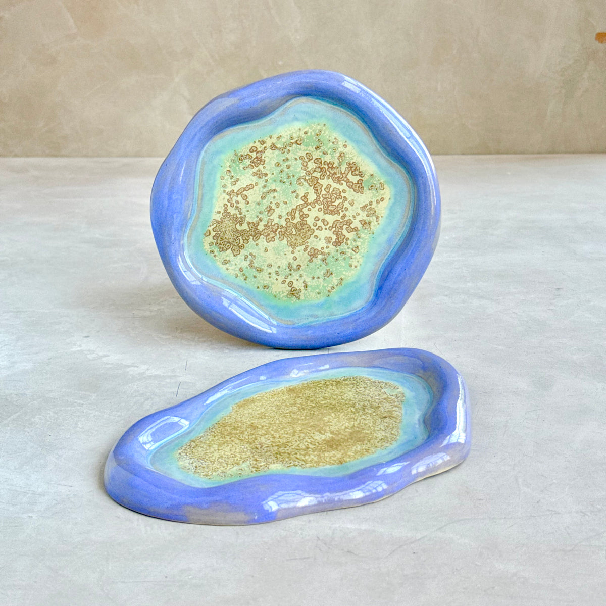 Ripple Long Trinket Tray - Minted Lilac - Mellow Out
