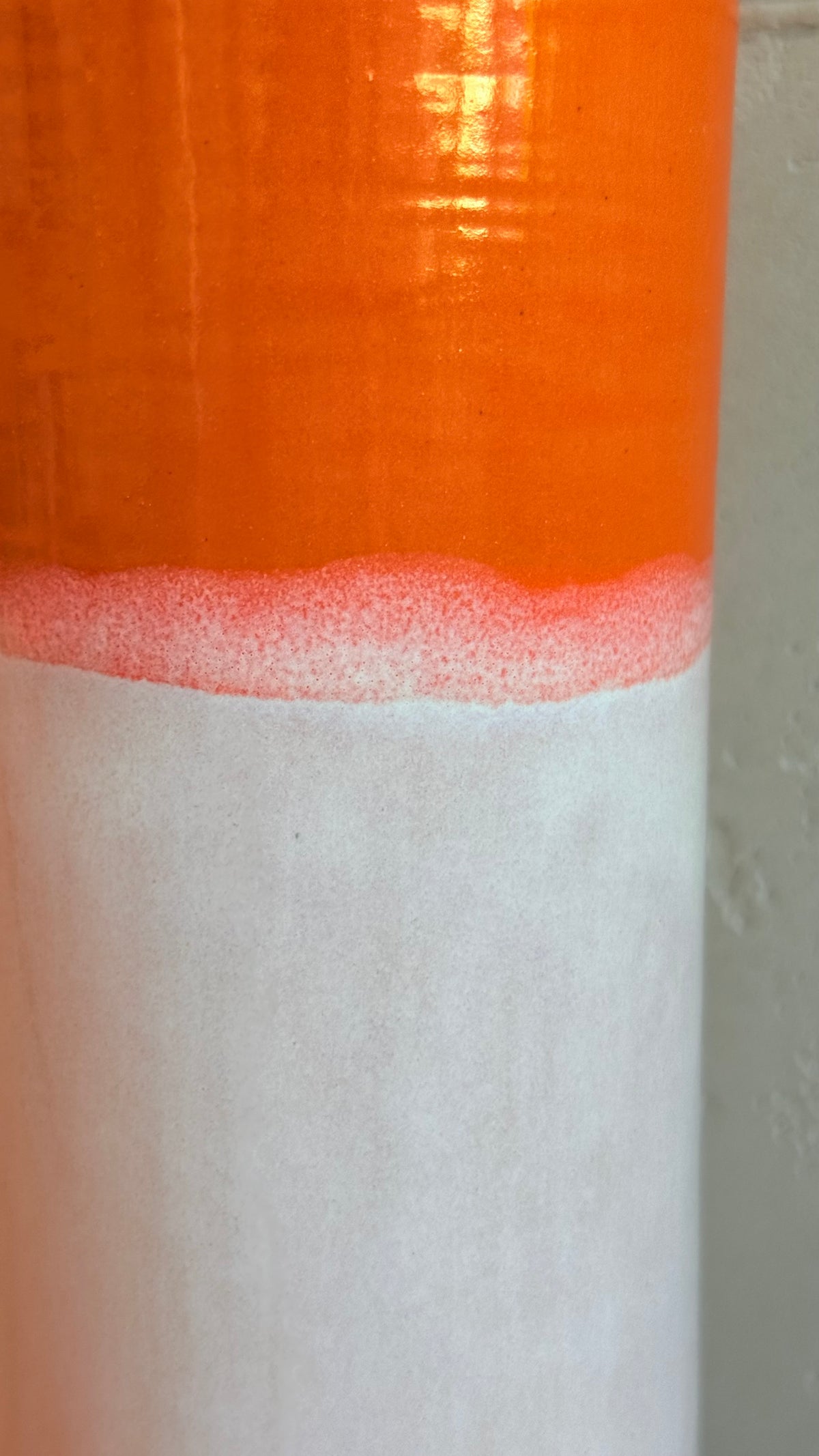 Cylinder Vase 19 - Lunar Orange