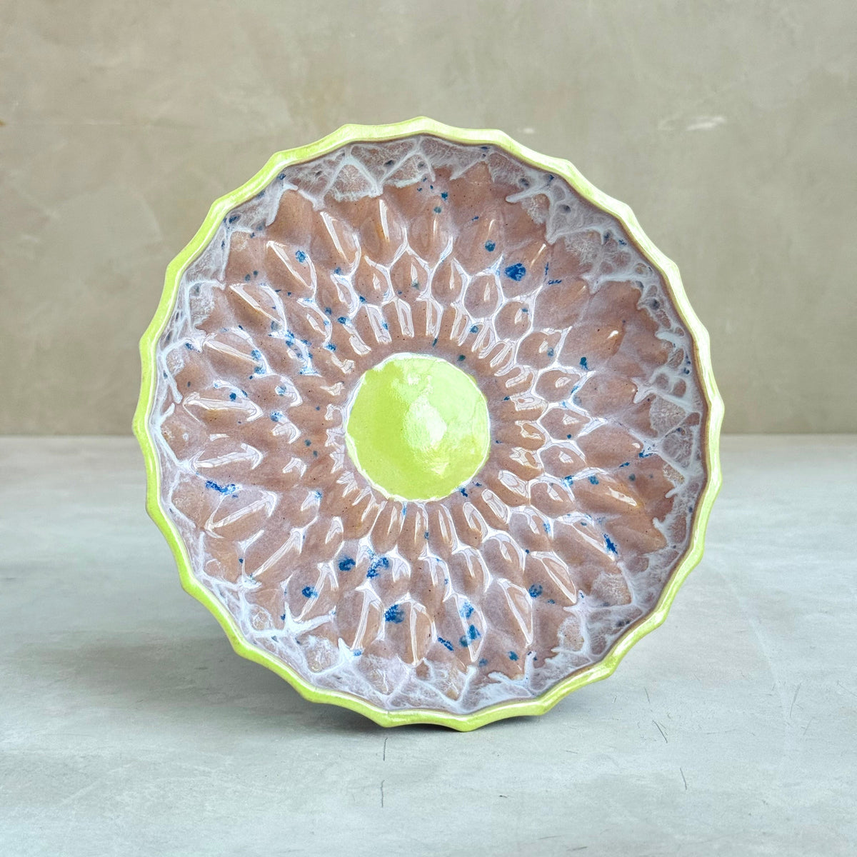 Sunflower Plate - Lime Blush - Mellow Out