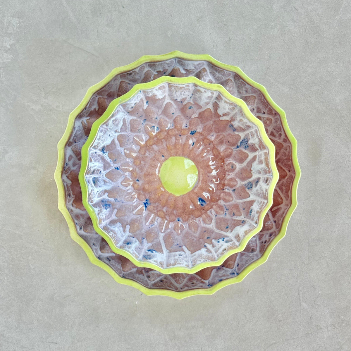 Sunflower Plate - Lime Blush - Mellow Out