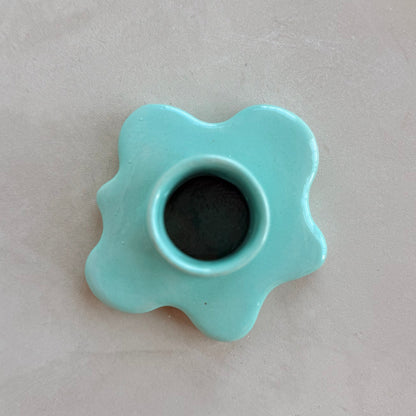 Mint Candle Holder - Single