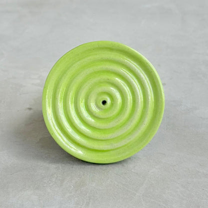 Lime Incense Holder - Small