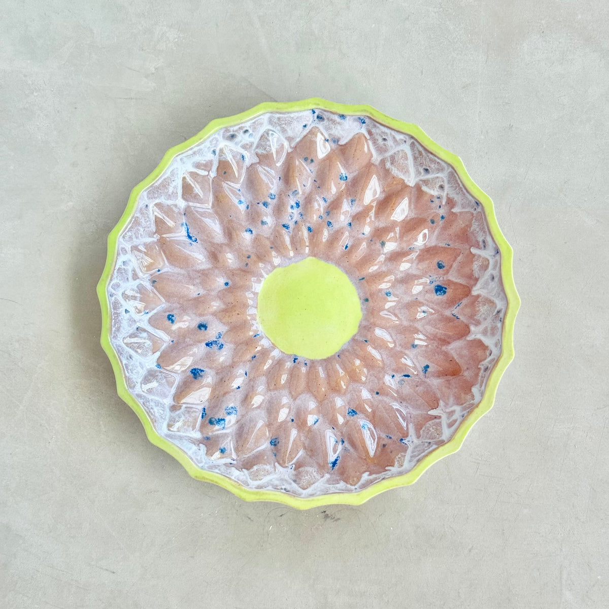 Sunflower Plate - Lime Blush - Mellow Out
