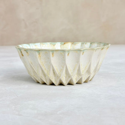 Sunflower Pearl-Green Bowl