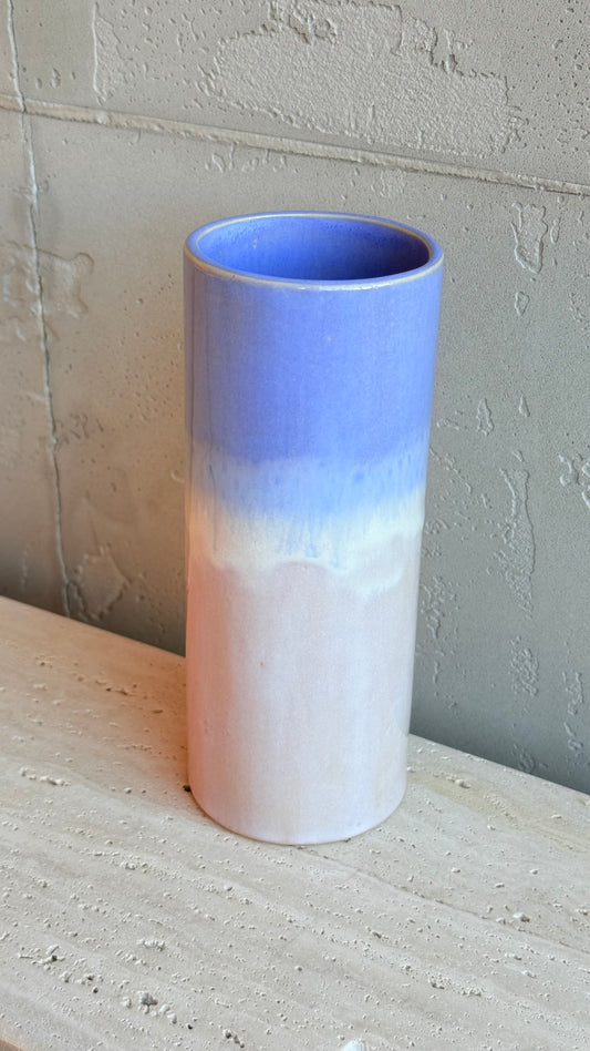 Cylinder Vase 19 - Lavender Pop