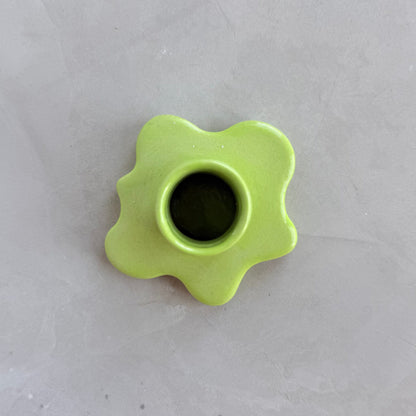 Lime Candle Holder - Single