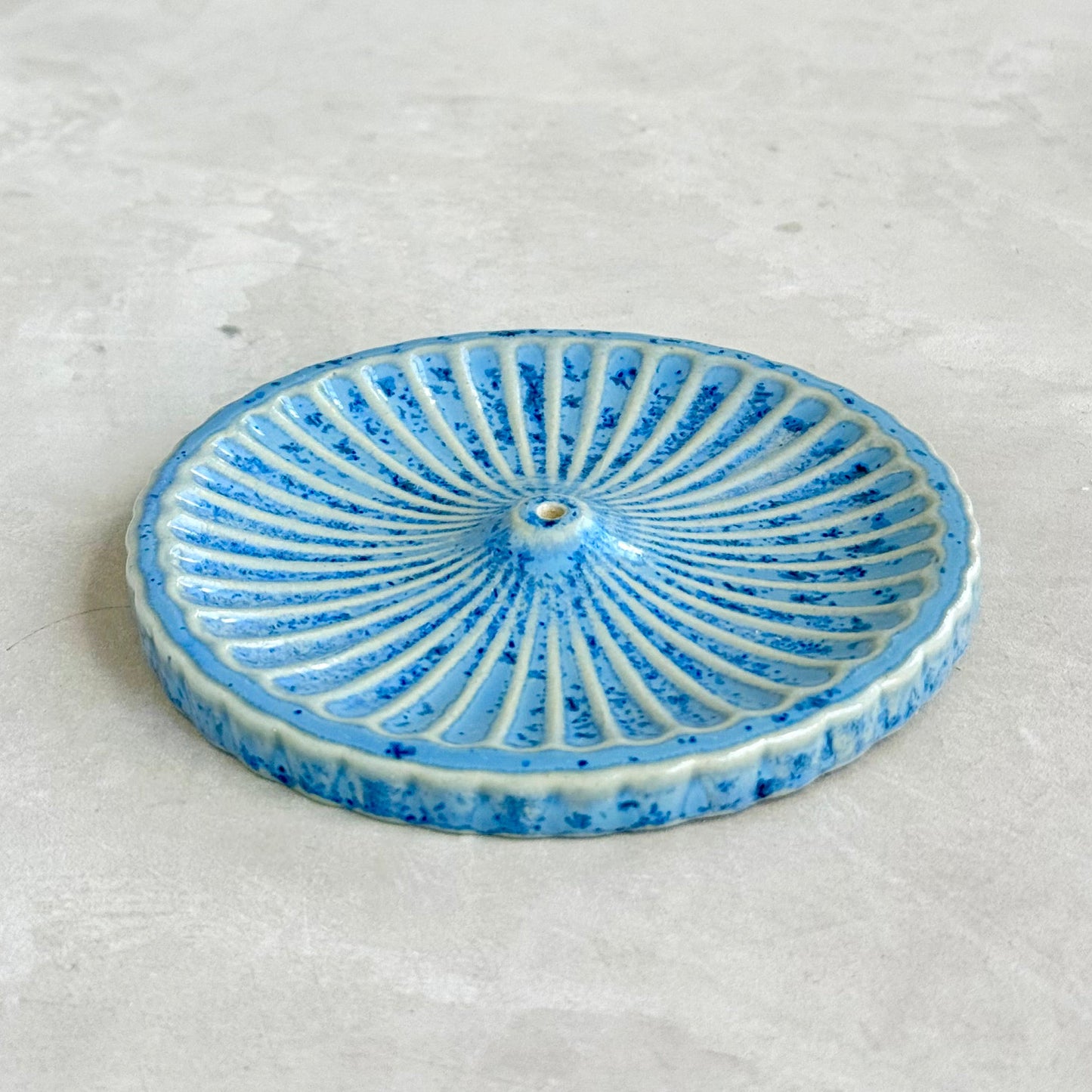 Blue Incense Holder - Medium