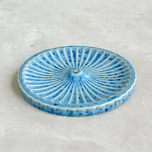 Blue Incense Holder - Medium