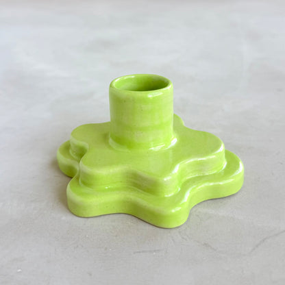 Lime Candle Holder - Stack