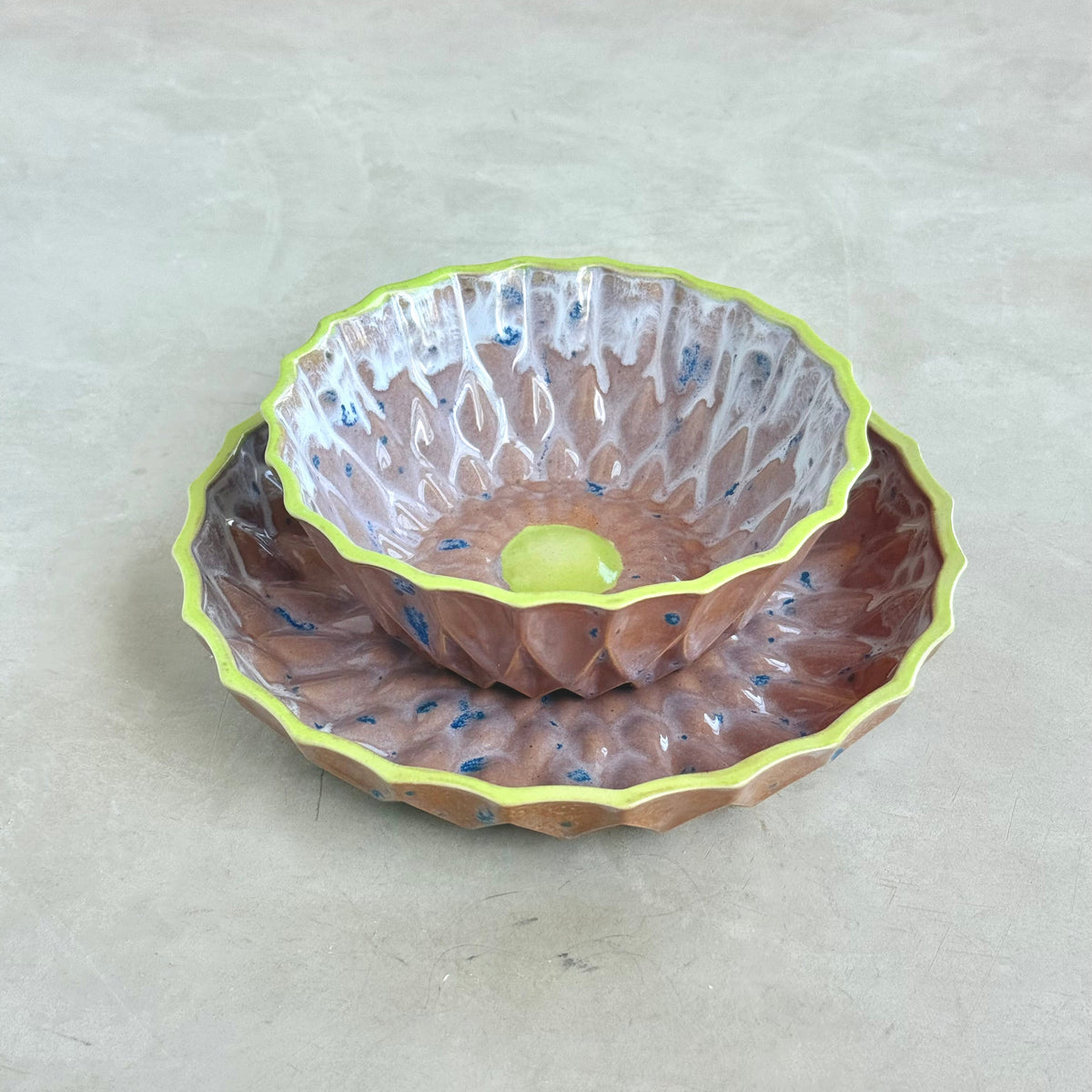 Sunflower Plate - Lime Blush - Mellow Out