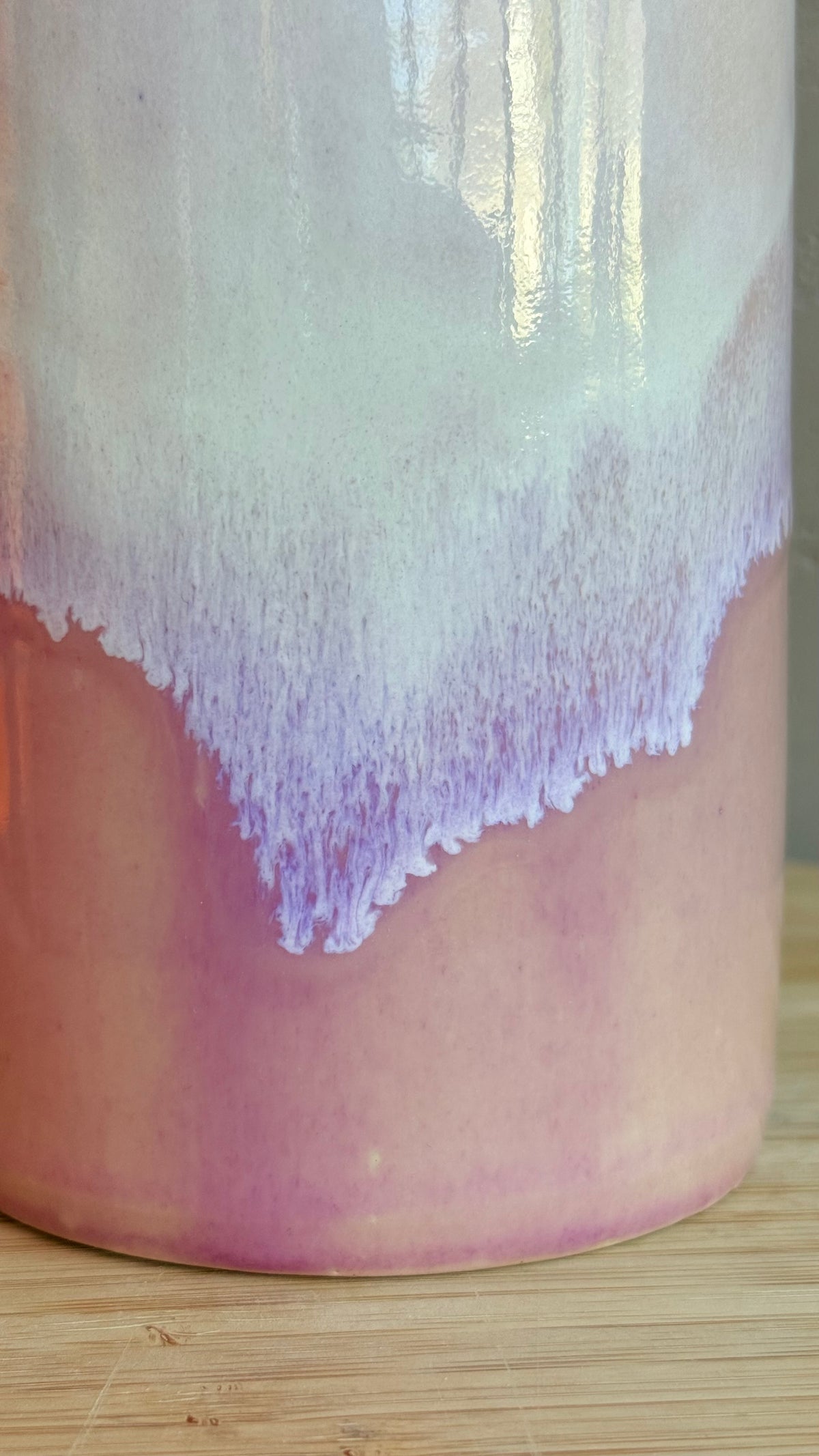 Cylinder Vase 19 - Lunar Waves