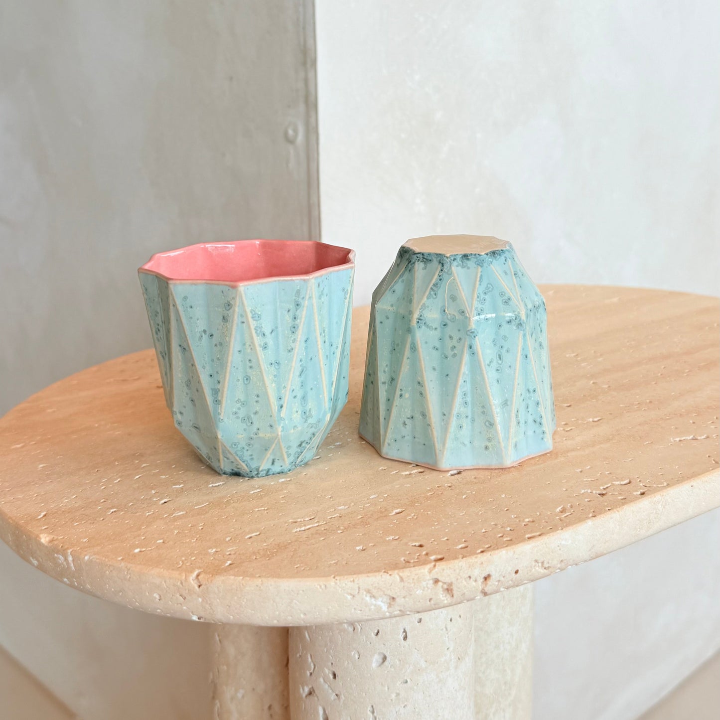 Small Poly Cup 'Coral Bay'