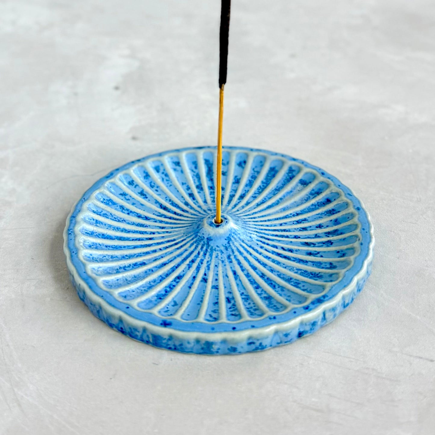 Blue Incense Holder - Medium
