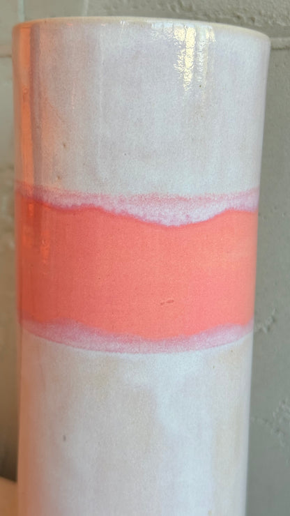 Cylinder Vase 19 - Lunar Pink