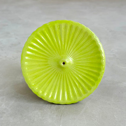 Lime Incense Holder - Medium