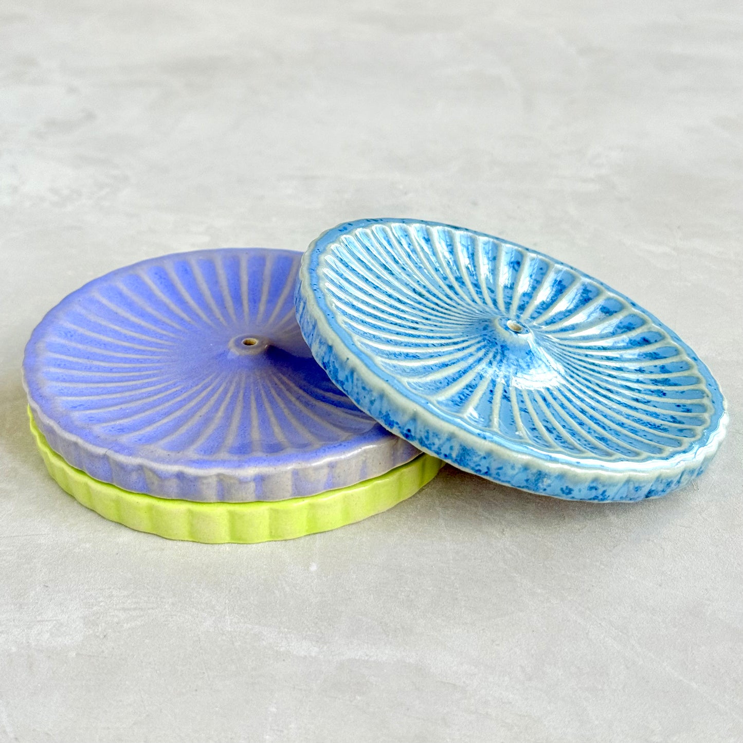 Blue Incense Holder - Medium