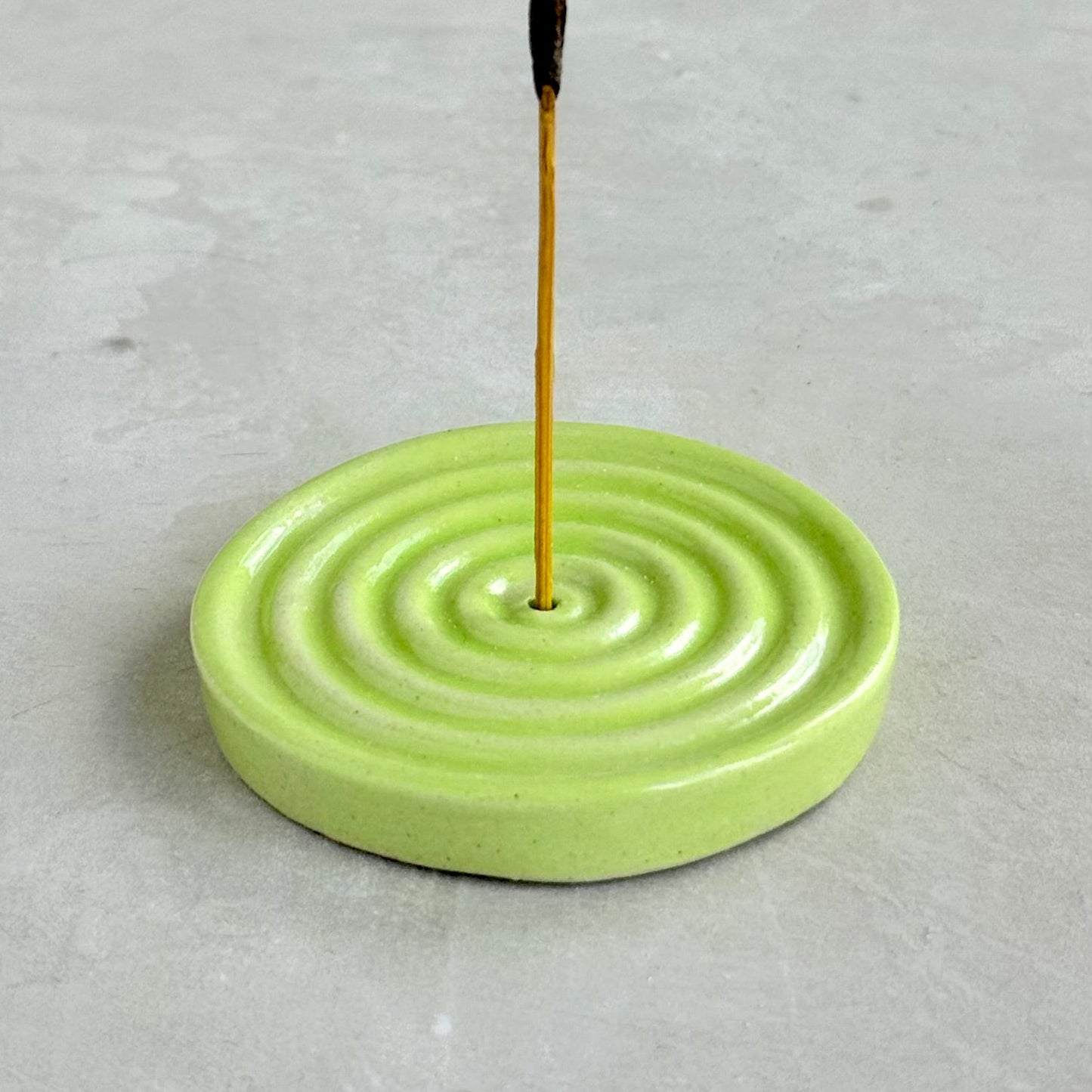 Lime Incense Holder - Small