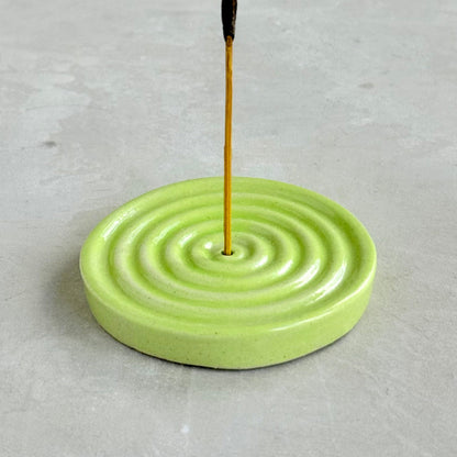 Lime Incense Holder - Small
