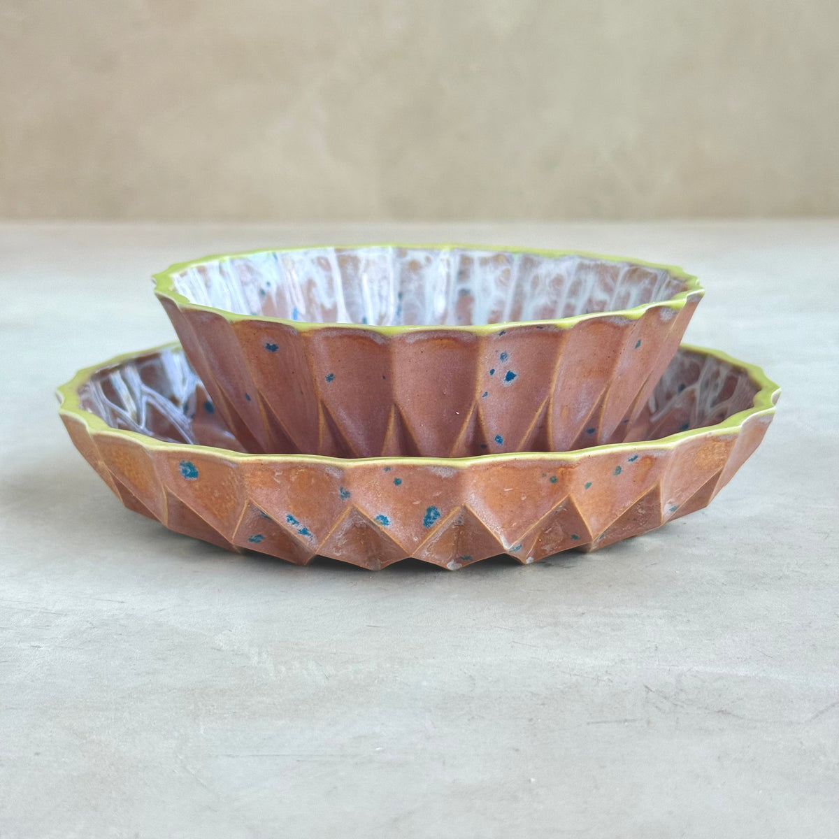 Sunflower Plate - Lime Blush - Mellow Out