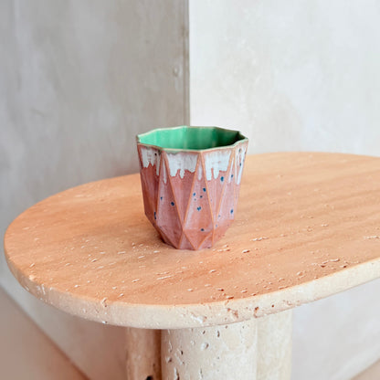 Small Poly Cup 'Jade Aster'