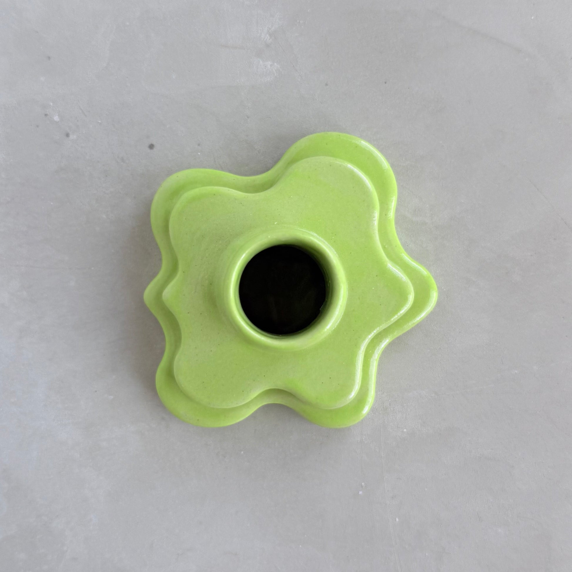 Lime Candle Holder - Stack - Mellow Out