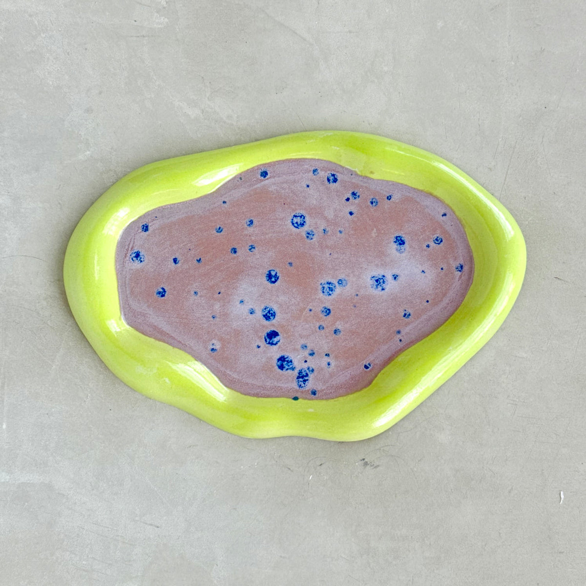Ripple Long Trinket Tray - Lime Blush - Mellow Out