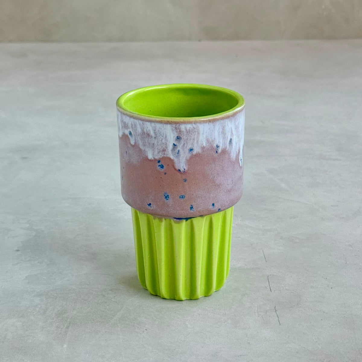 Cupcake Tall Cup - Lime Blush - Mellow Out