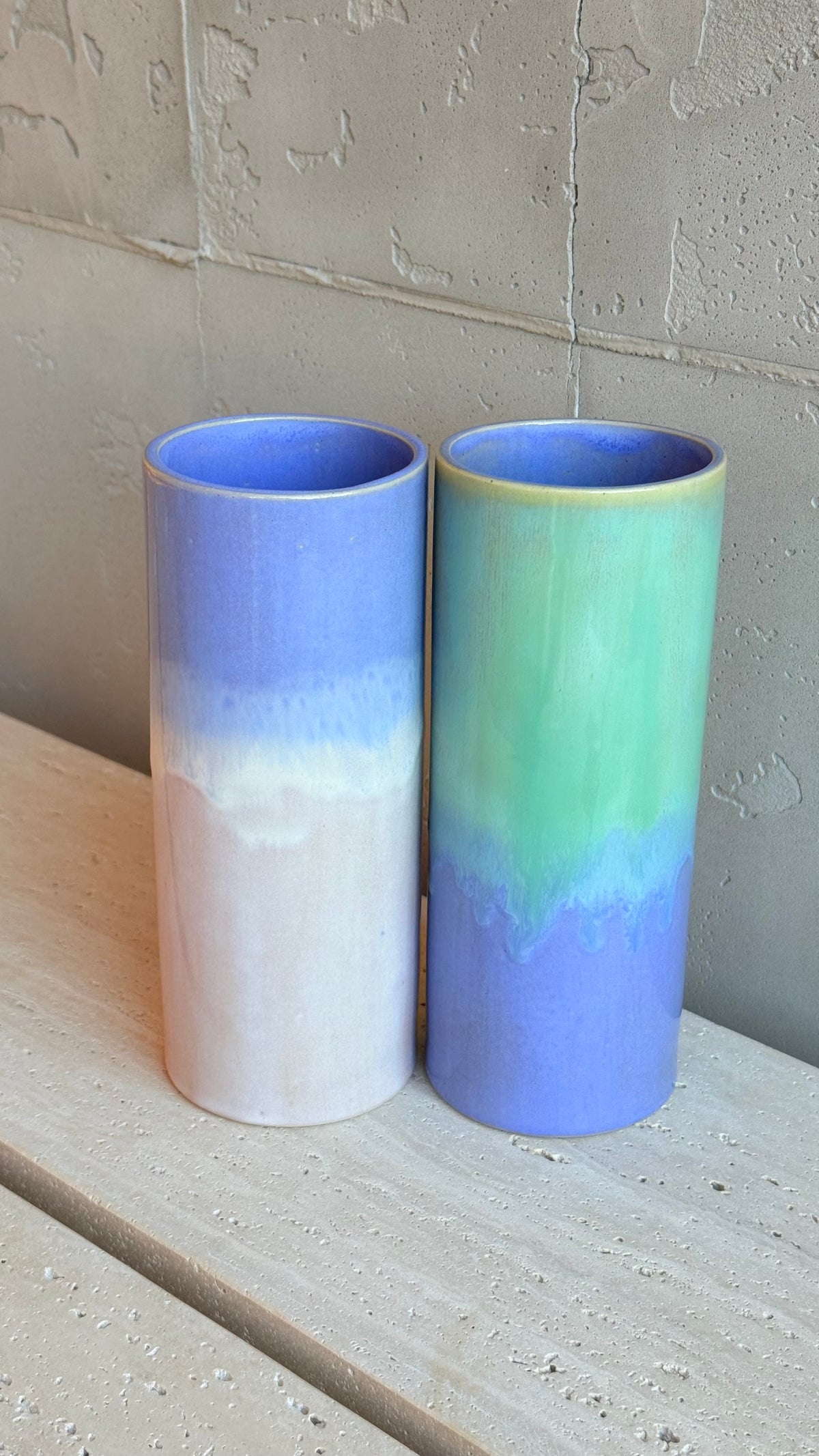 Cylinder Vase 19 - Lavender Pop