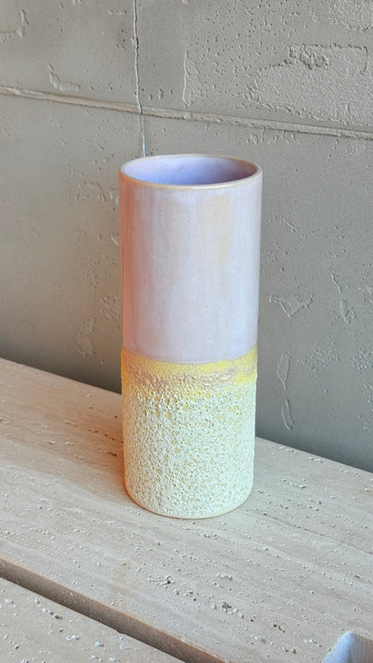 Cylinder Vase 19 - Lunar Magma