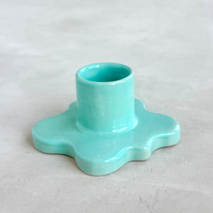Mint Candle Holder - Single