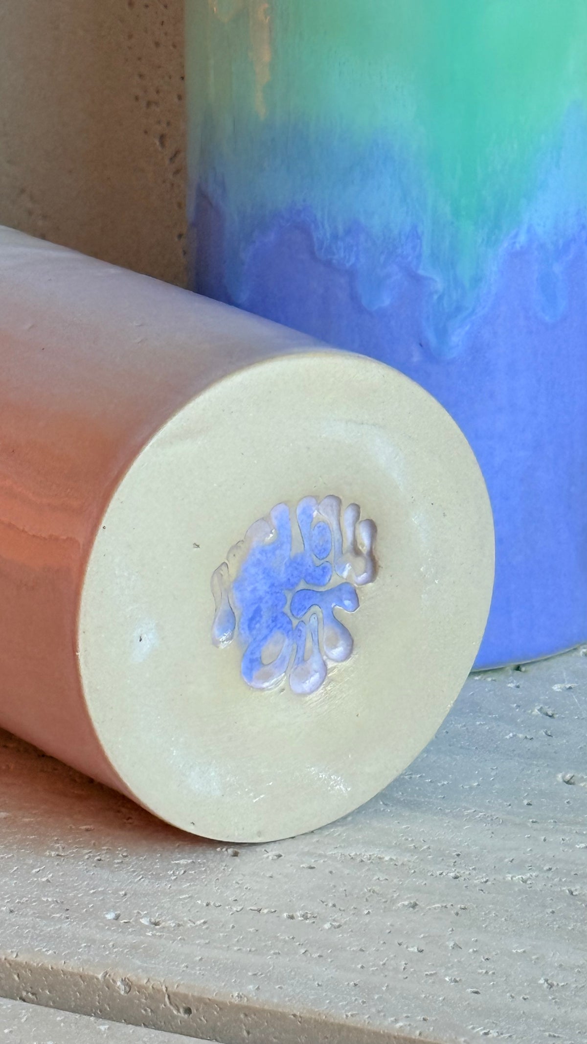 Cylinder Vase 19 - Lavender Pop