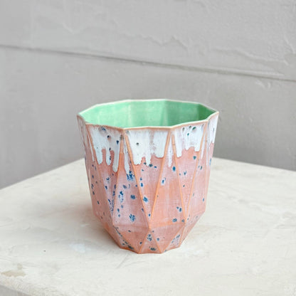 Medium Poly Cup 'Jade Aster'