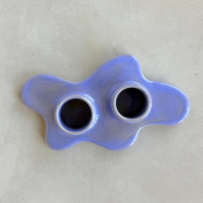 Lavender Candle Holder - Duo