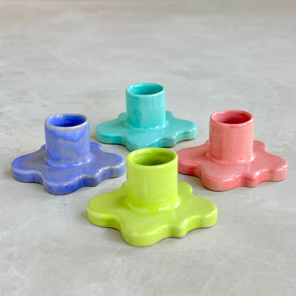 Lavender Candle Holder - Single