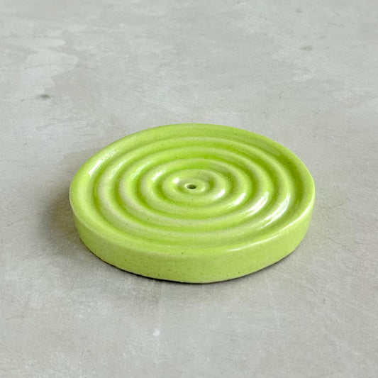 Lime Incense Holder - Small