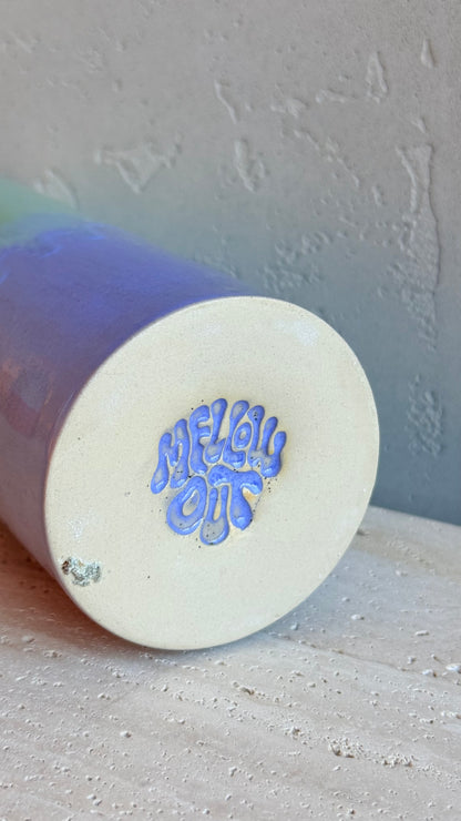 Cylinder Vase 19 - Minted Lilac - Mellow Out