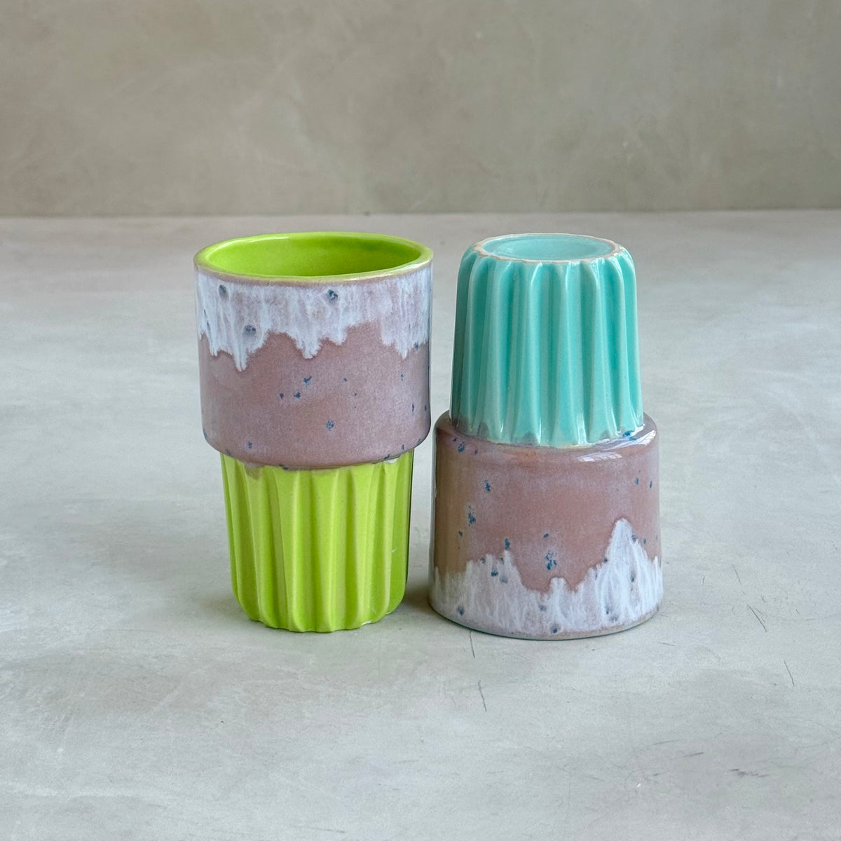 Cupcake Tall Cup - Lime Blush - Mellow Out