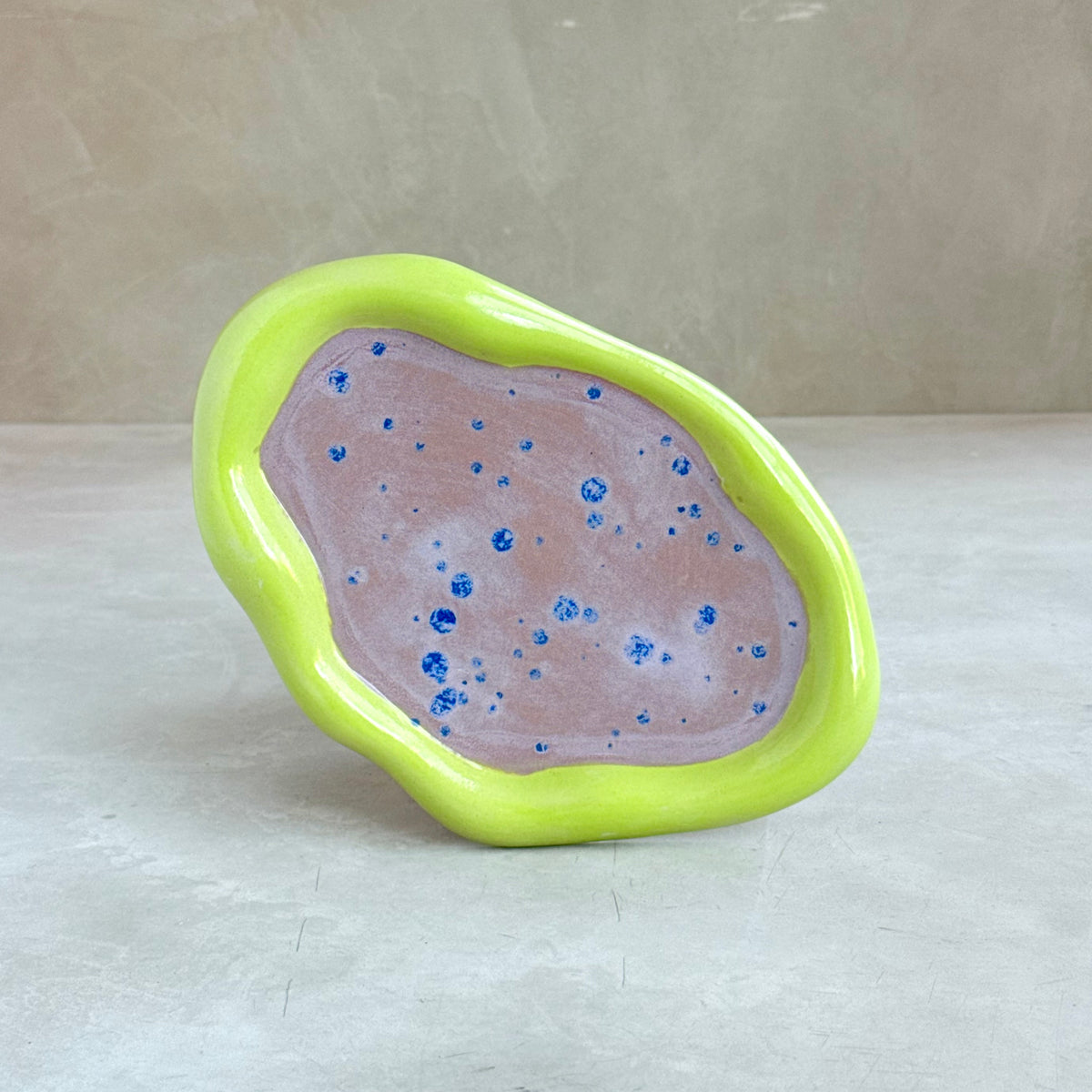 Ripple Long Trinket Tray - Lime Blush - Mellow Out