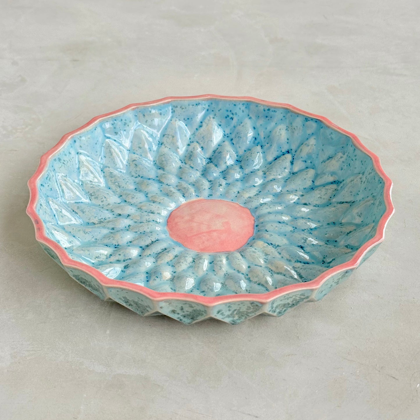 Sunflower Plate - Coral Bay
